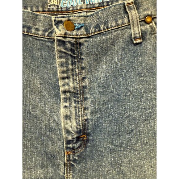 Wrangler 36 Slim Fit Cool Vantage Jeans sz 42X30 EUC - Picture 4 of 8